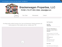 Tablet Screenshot of brackenwagenproperties.com